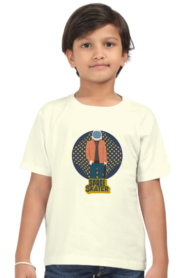 Space walker Round Boys tshirt