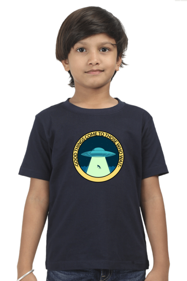 Alien Crew neck  boys t-shirt