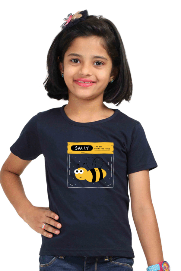 Sally the bee girl tshirt