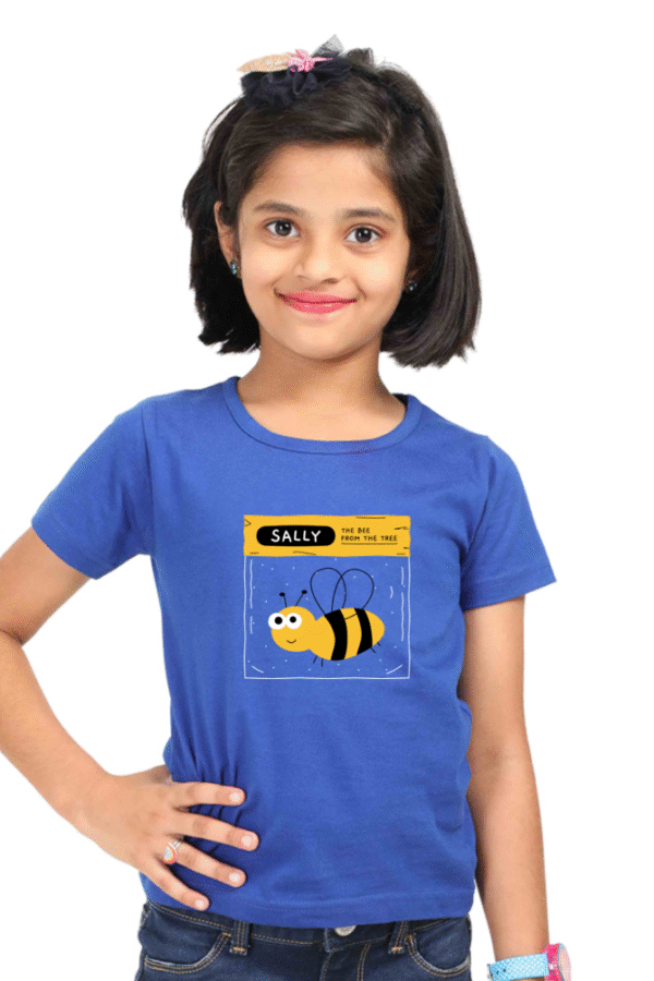 Sally the bee girl tshirt