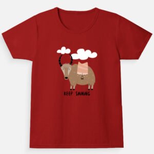 Keep Shining Girl’s Crew Neck T-Shirt