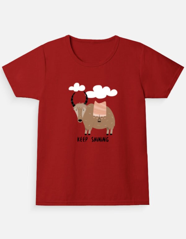 Keep Shining Girl’s Crew Neck T-Shirt